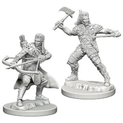 D&D Nolzur's Marvelous Unpainted Minis: Human Male Rangers (pack of 2)